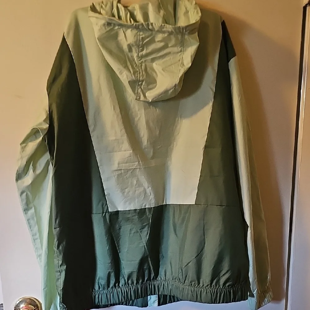 Columbia Green Windbreaker Jacket - Picture 3 of 5